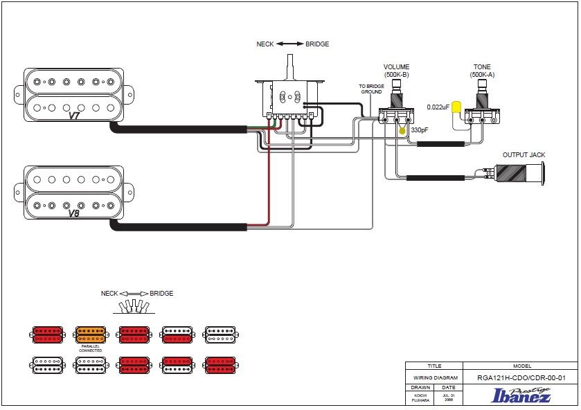 SOS Forum • 2 humbuckers + 5 way switch?